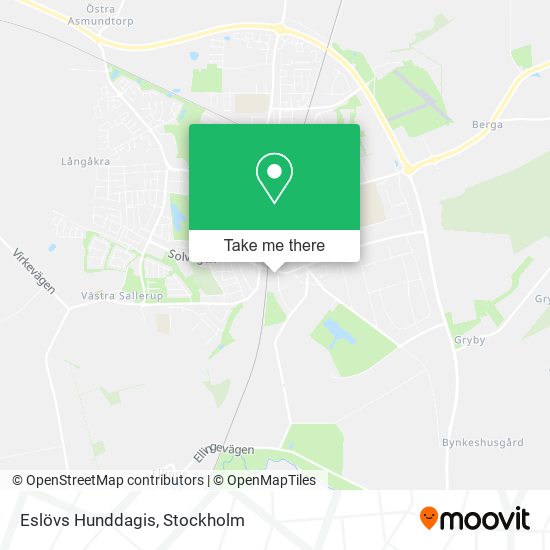 Eslövs Hunddagis map
