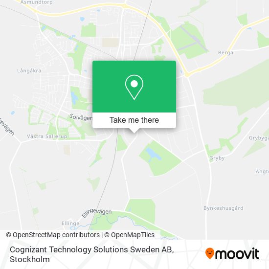 Cognizant Technology Solutions Sweden AB map