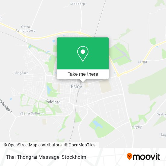 Thai Thongrai Massage map