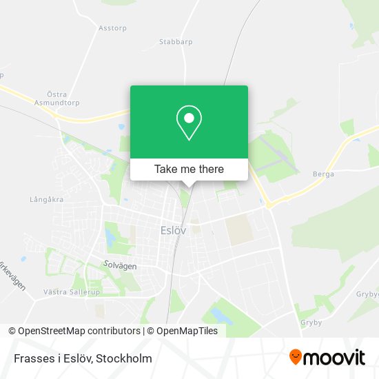 Frasses i Eslöv map