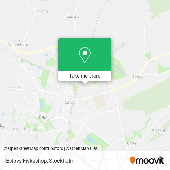Eslövs Fiskeshop map