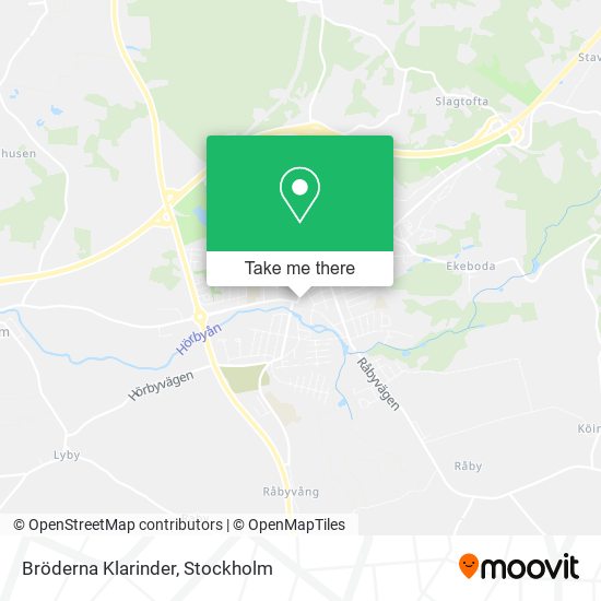 Bröderna Klarinder map