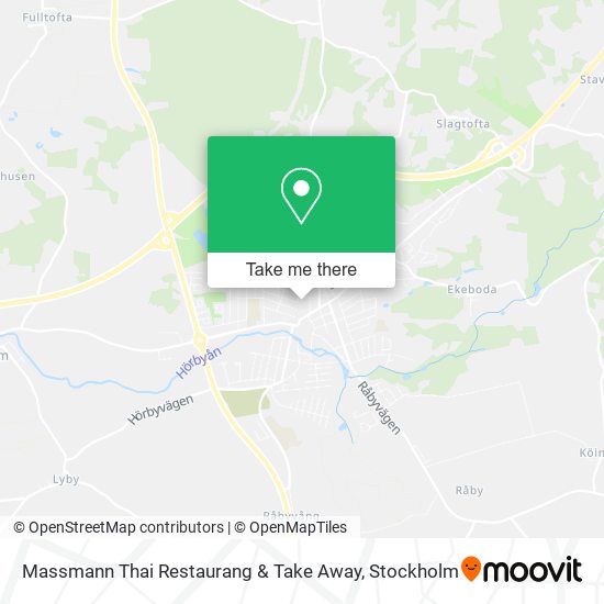 Massmann Thai Restaurang & Take Away map