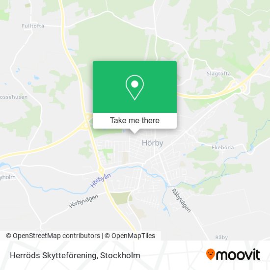 Herröds Skytteförening map