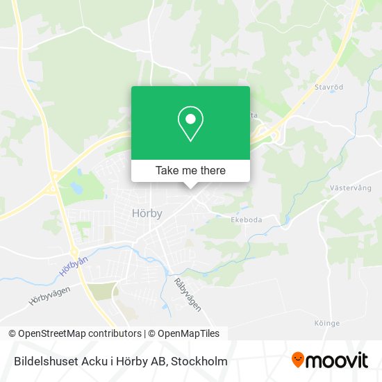 Bildelshuset Acku i Hörby AB map