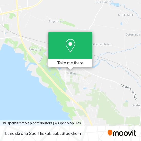 Landskrona Sportfiskeklubb map