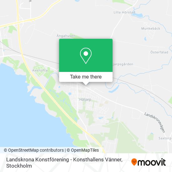 Landskrona Konstförening - Konsthallens Vänner map