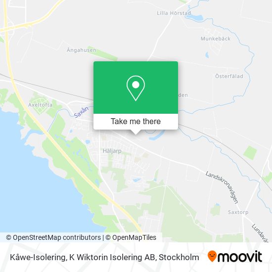 Kåwe-Isolering, K Wiktorin Isolering AB map
