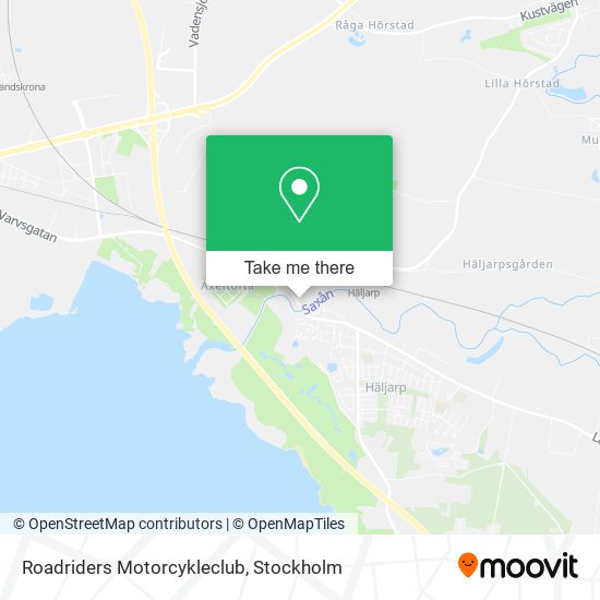 Roadriders Motorcykleclub map