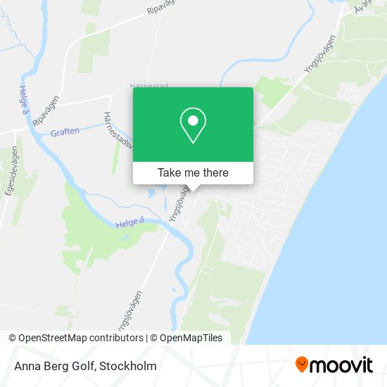 Anna Berg Golf map