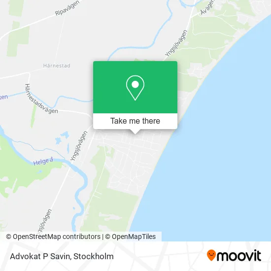 Advokat P Savin map