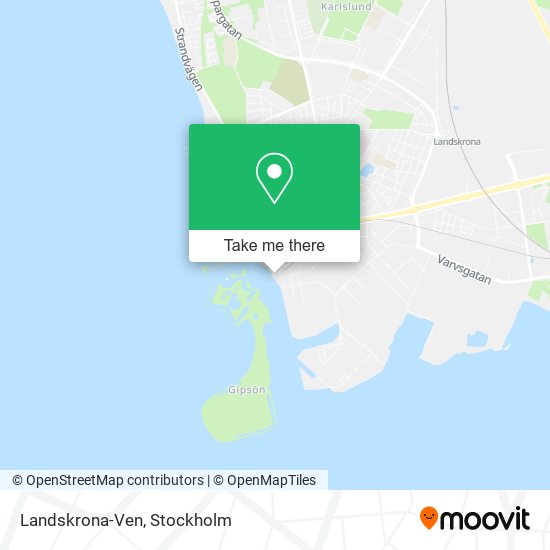 Landskrona-Ven map