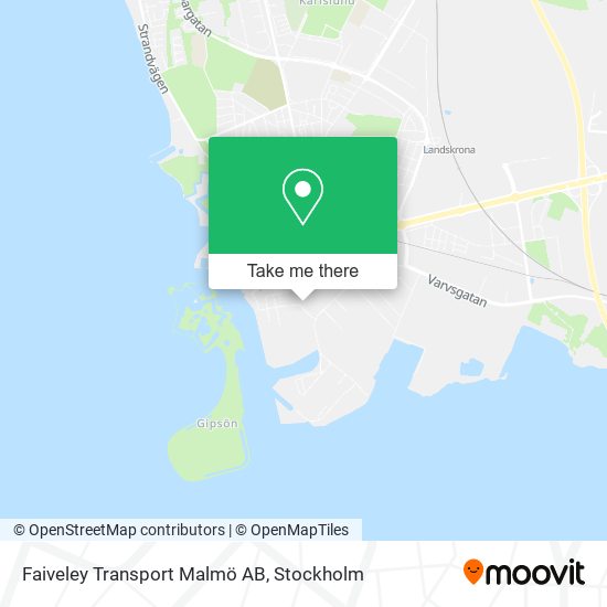 Faiveley Transport Malmö AB map