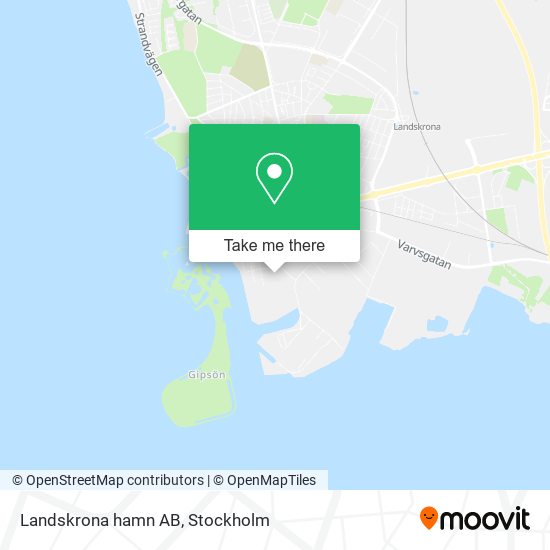 Landskrona hamn AB map