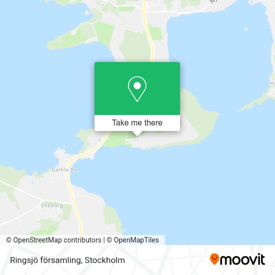 Ringsjö församling map