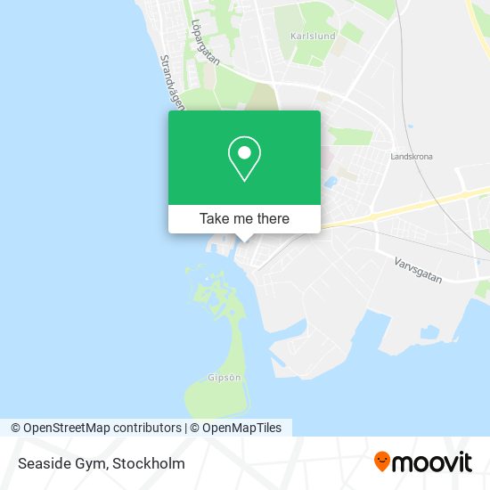 Seaside Gym map