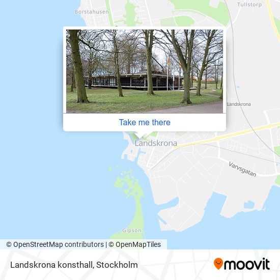 Landskrona konsthall map