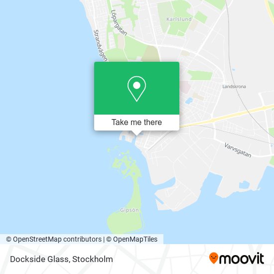 Dockside Glass map