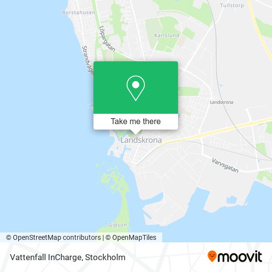 Vattenfall InCharge map