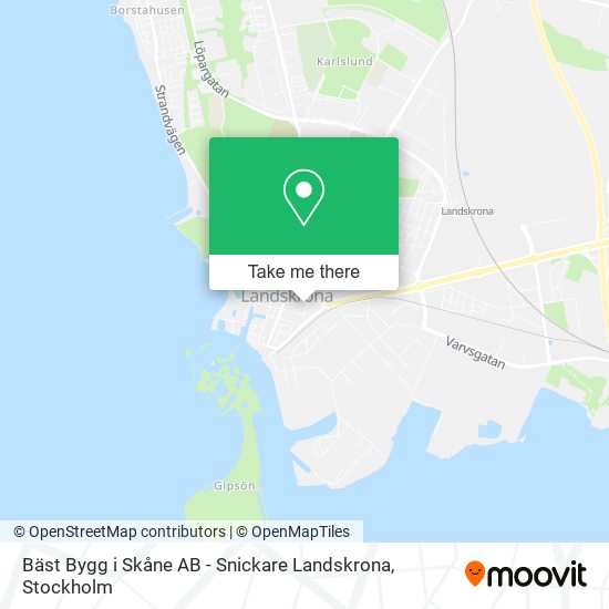 Bäst Bygg i Skåne AB - Snickare Landskrona map