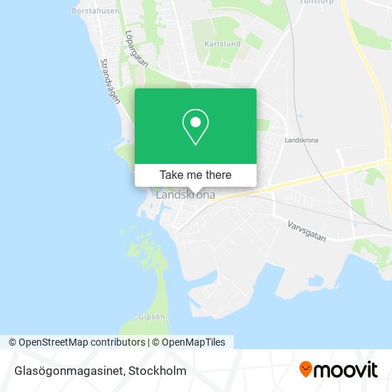 Glasögonmagasinet map