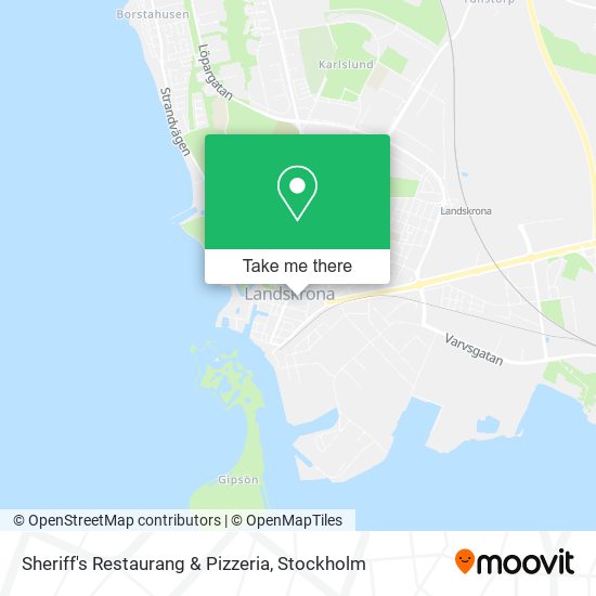 Sheriff's Restaurang & Pizzeria map