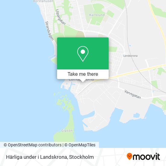 Härliga under i Landskrona map