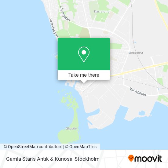 Gamla Stan's Antik & Kuriosa map