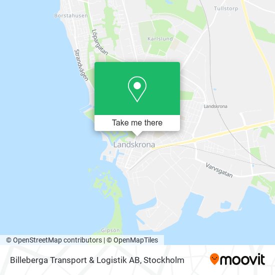 Billeberga Transport & Logistik AB map
