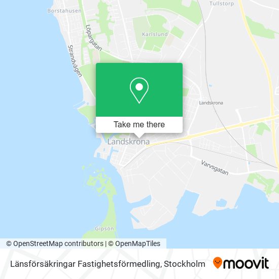 Länsförsäkringar Fastighetsförmedling map