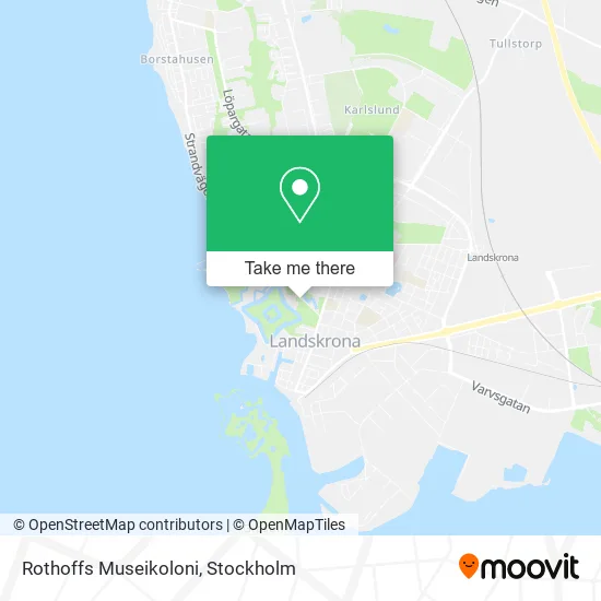 Rothoffs Museikoloni map
