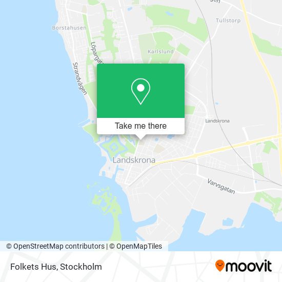 Folkets Hus map