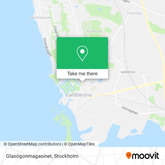 Glasögonmagasinet map