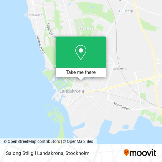 Salong Stilig i Landskrona map