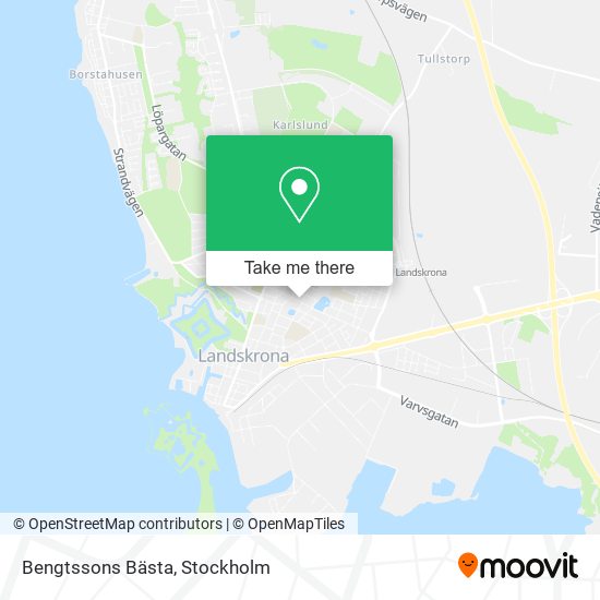 Bengtssons Bästa map