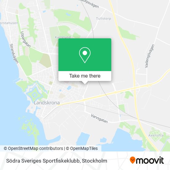 Södra Sveriges Sportfiskeklubb map