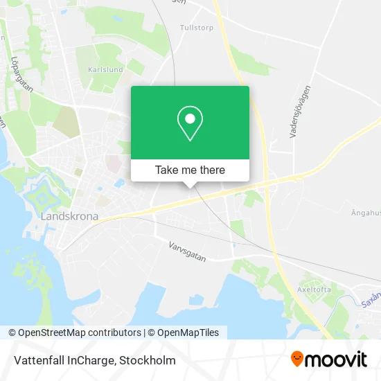 Vattenfall InCharge map