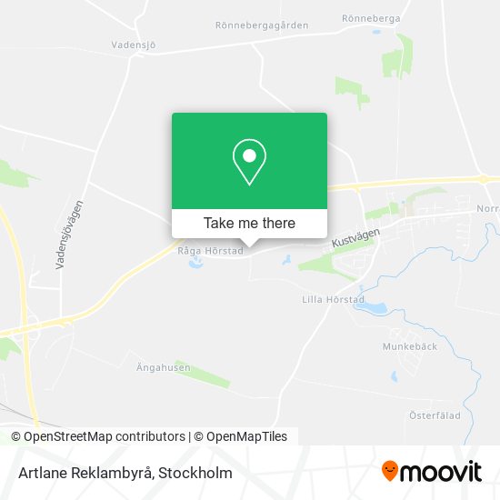 Artlane Reklambyrå map