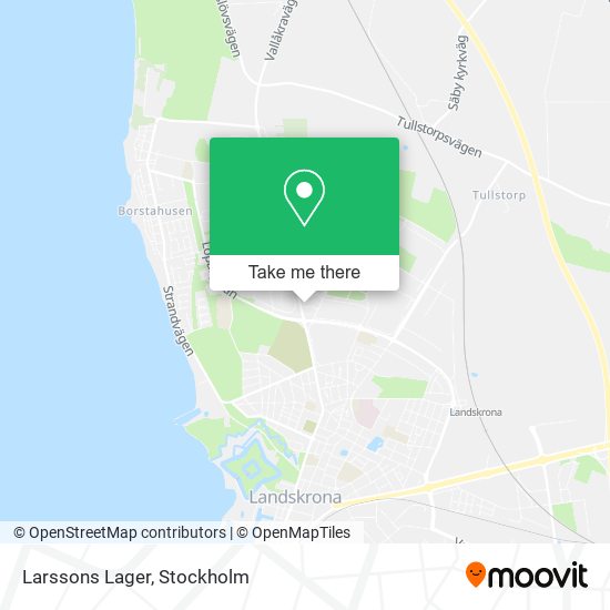 Larssons Lager map