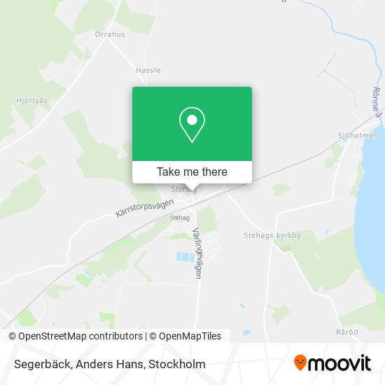 Segerbäck, Anders Hans map