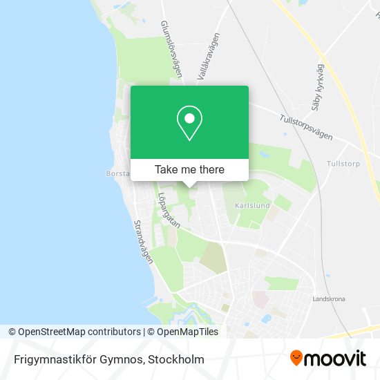 Frigymnastikför Gymnos map