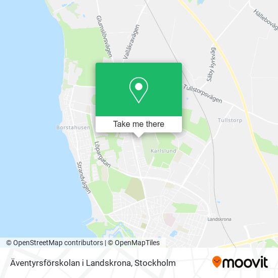 Äventyrsförskolan i Landskrona map