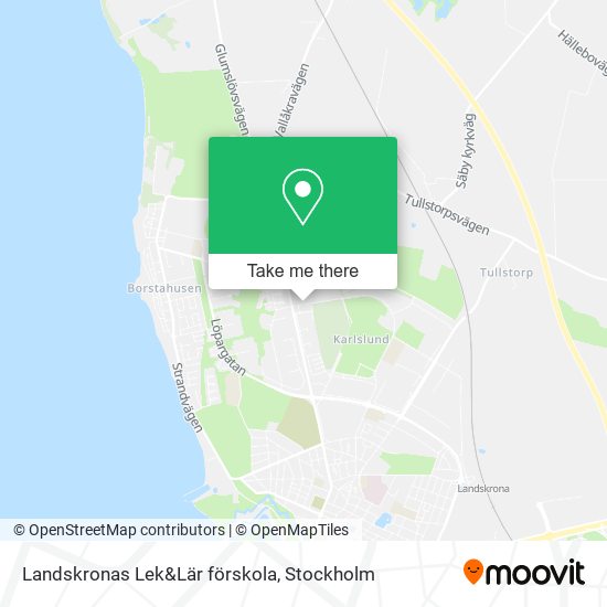 Landskronas Lek&Lär förskola map