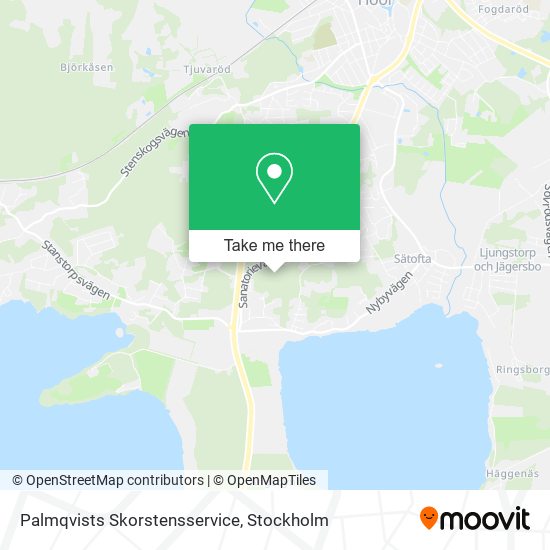 Palmqvists Skorstensservice map