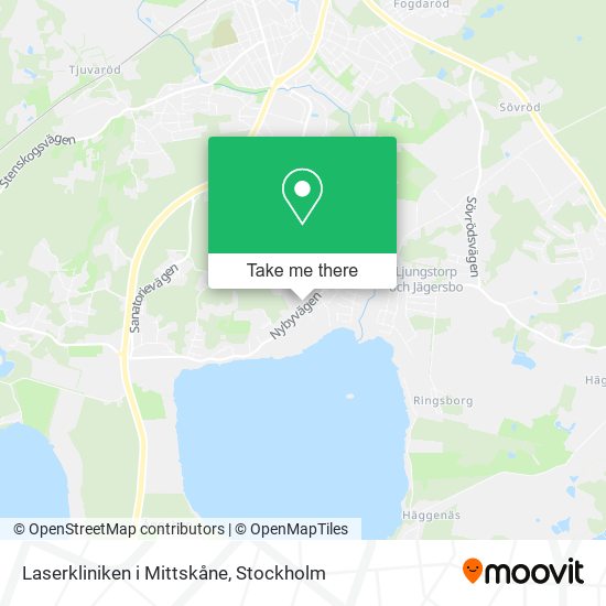 Laserkliniken i Mittskåne map