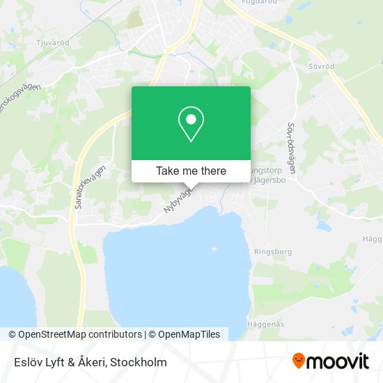 Eslöv Lyft & Åkeri map