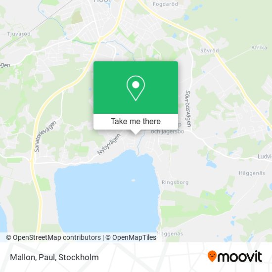 Mallon, Paul map