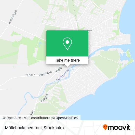 Möllebackshemmet map