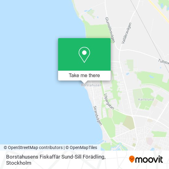 Borstahusens Fiskaffär Sund-Sill Förädling map