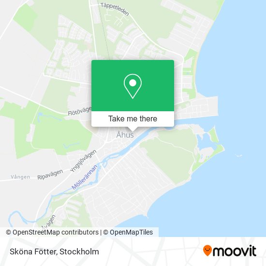 Sköna Fötter map
